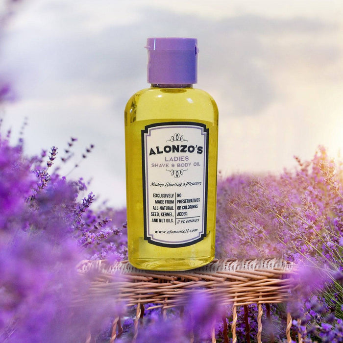 Alonzo’s Sensational Natural Shaving Oil for Women - Alonzo's Oil