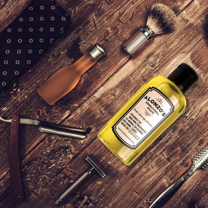 Alonzo's Shaving Oil - Alonzo's Oil