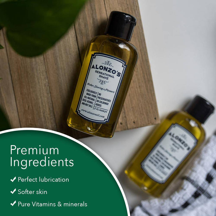 Alonzo's Shaving Oil - Alonzo's Oil