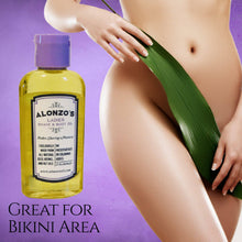 Alonzo’s Sensational Natural Shaving Oil for Women - Alonzo's Oil