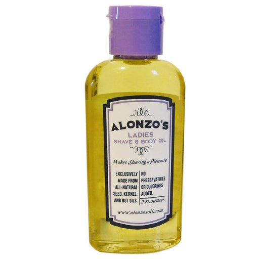 Alonzo’s Sensational Natural Shaving Oil for Women - Alonzo's Oil